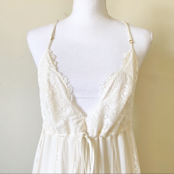 HAH Too Far Gone Dress In Walking In Eggshells - Picture 6 of 13